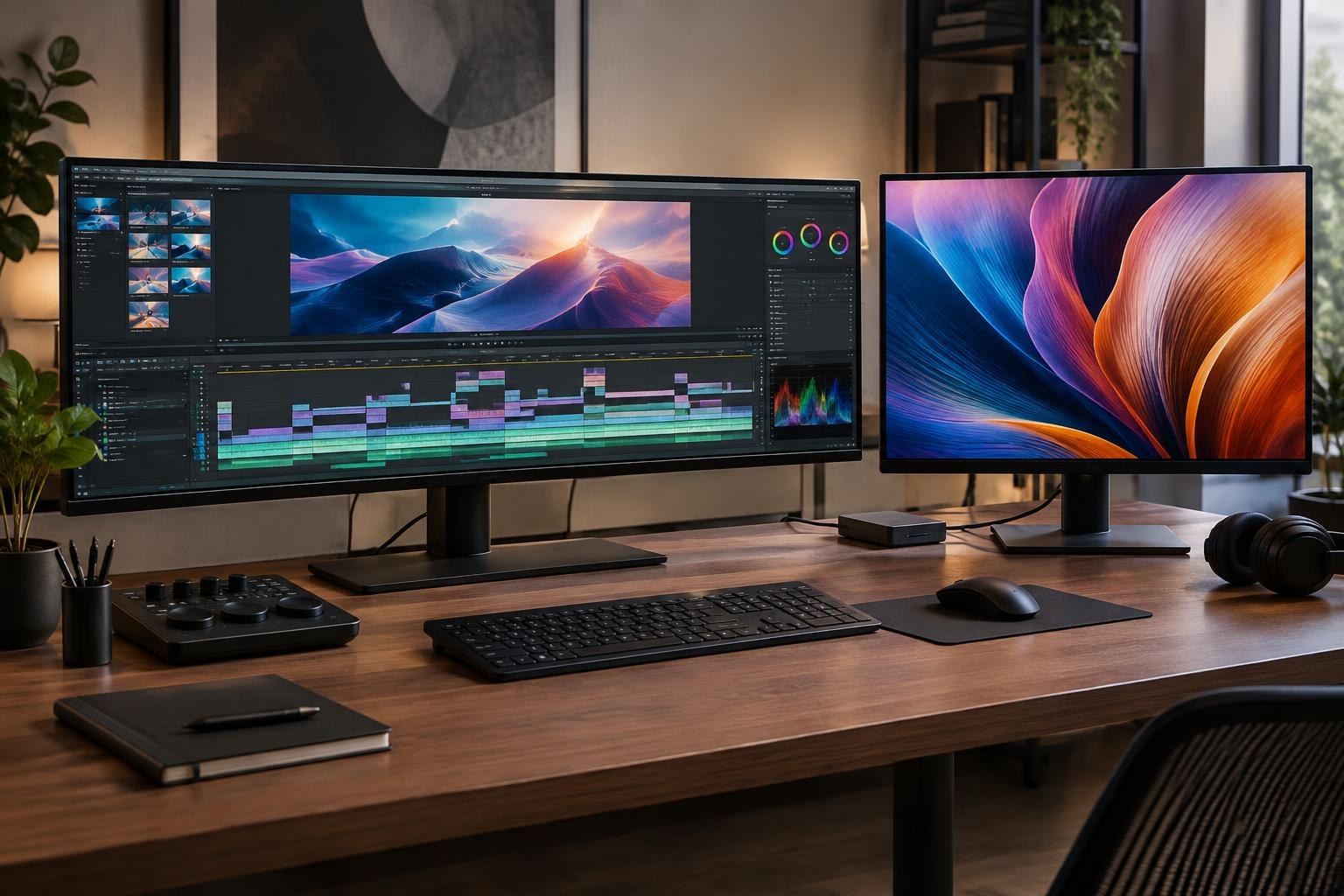 Monitor profissional: como escolher entre tela ultrawide e resolução 6K